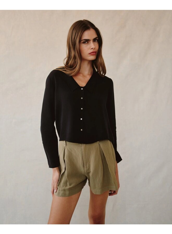 BLOUSE PURITAN NOIRE