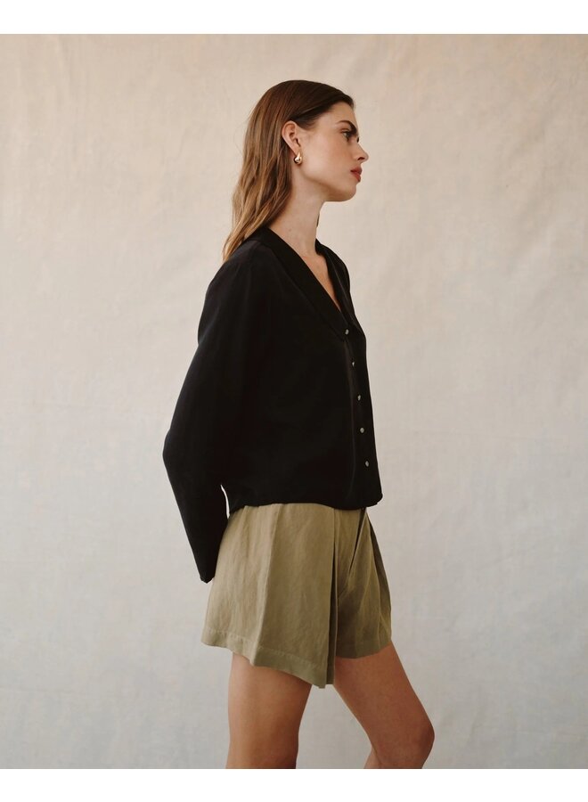 BLOUSE PURITAN NOIRE