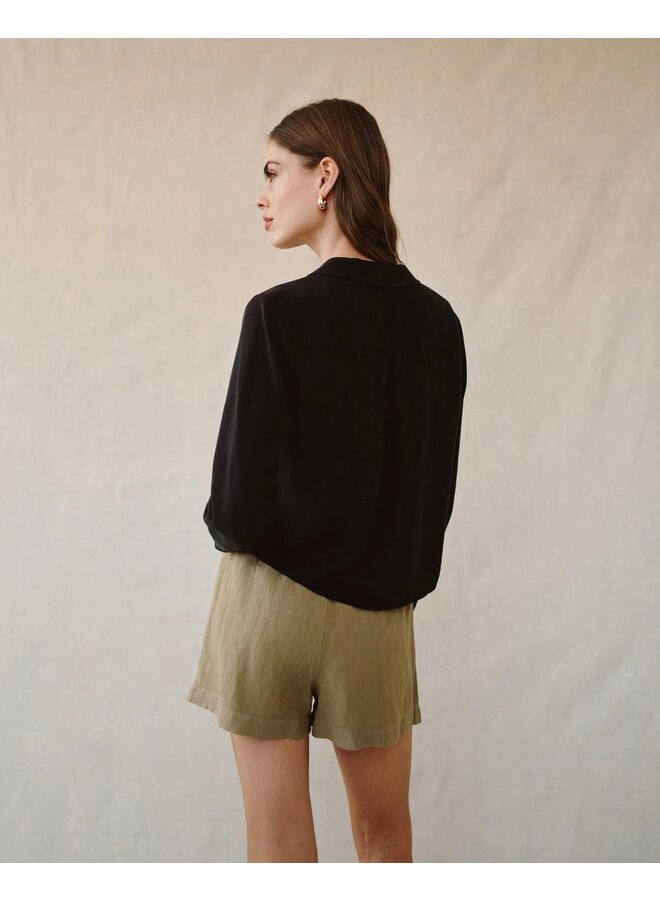 BLOUSE PURITAN NOIRE