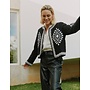 JACKET DAMUN BRODERIE NOIR/BLANC