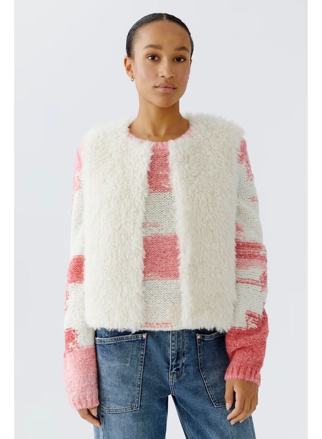 VESTE CRÈME DOUCE