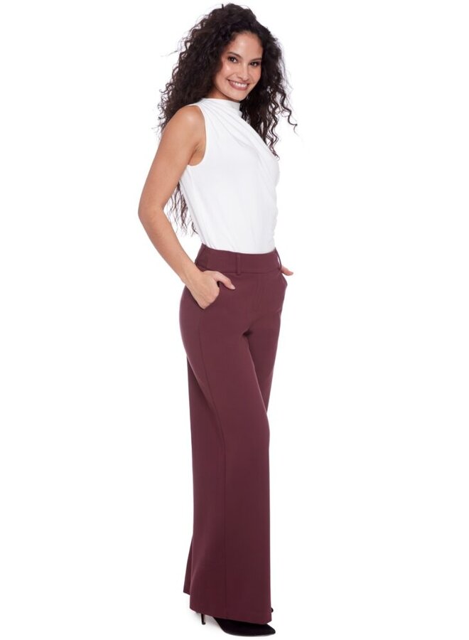 PANTALON AUDREY MERLOT