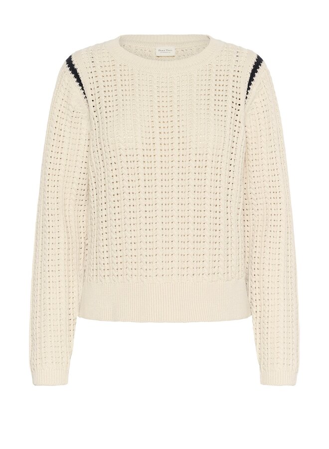 TRICOT DE COTON SELINIA CRÈME