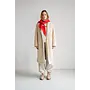 MANTEAU TEDDY LONG BEIGE