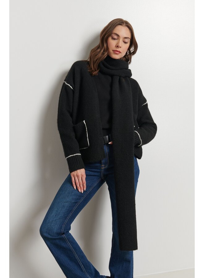 CARDIGAN FOULARD PARIS