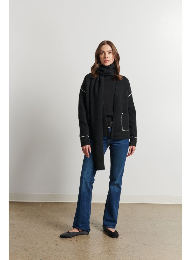 CARDIGAN FOULARD PARIS