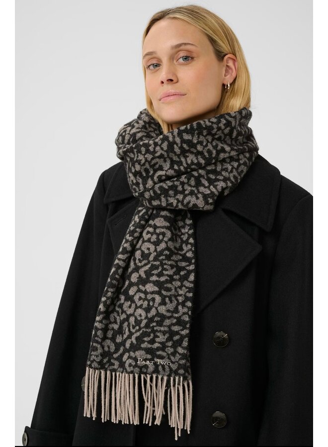FOULARD KITHA LÉOPARD
