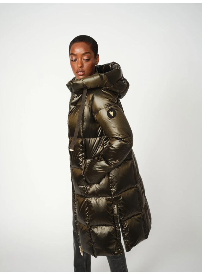 JACKET NOVA MÉTALLIQUE VERT FORÊT