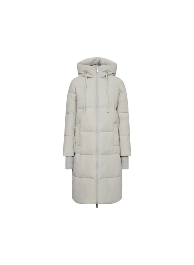 MANTEAU LONG OLLIE GRIS