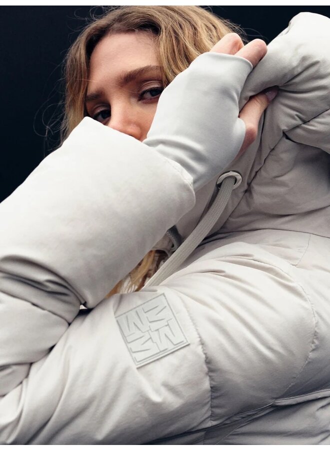 MANTEAU LONG OLLIE GRIS