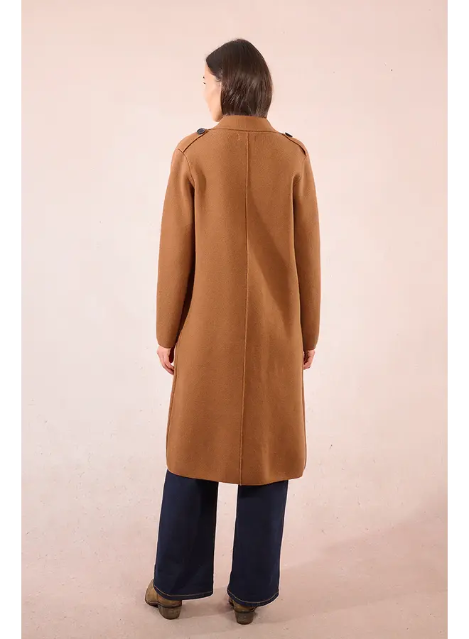 MANTEAU LONG CAMEL