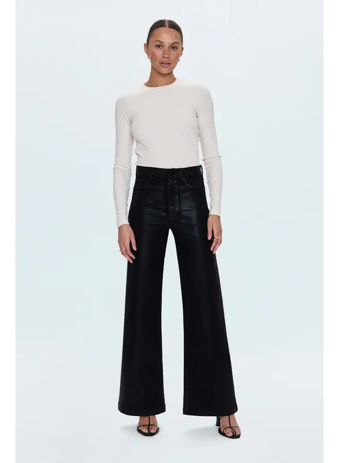 LANA EFFET CUIR NOIR