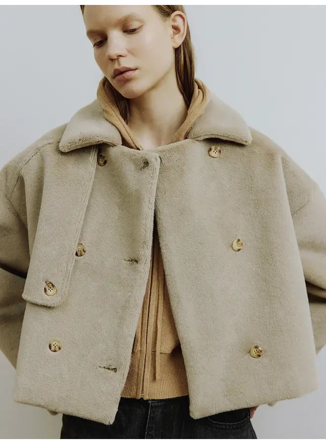 TRENCH CLEY FOURRURE