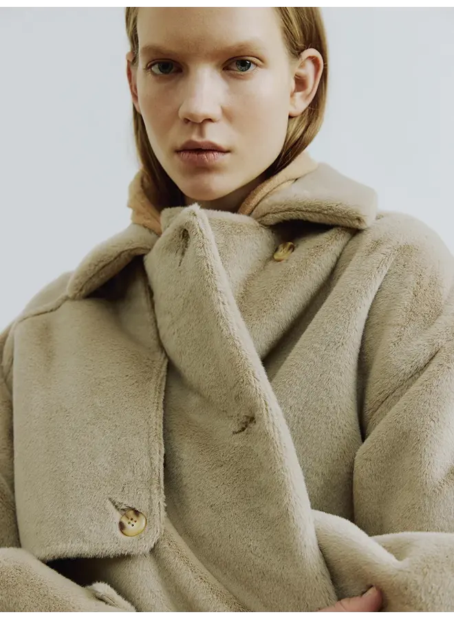 TRENCH CLEY FOURRURE