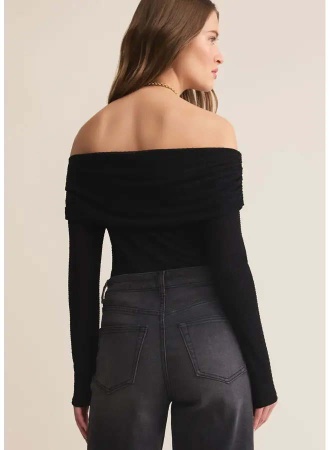 HAUT WHIMSY MESH NOIR