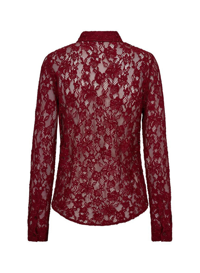 BLOUSE KETHER BORDEAUX