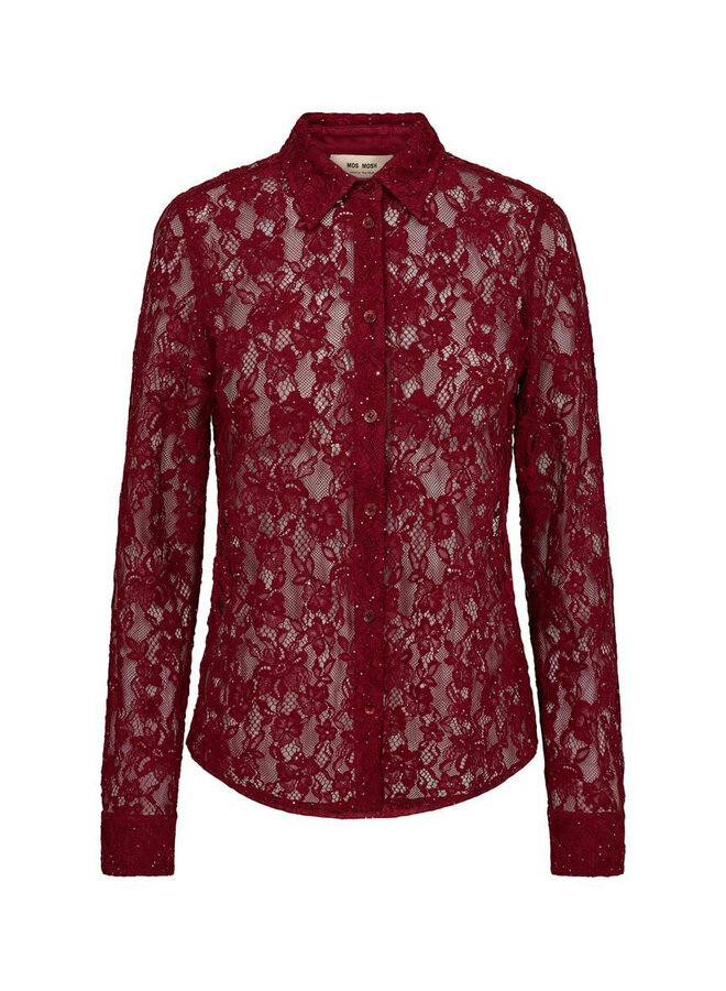 BLOUSE KETHER BORDEAUX