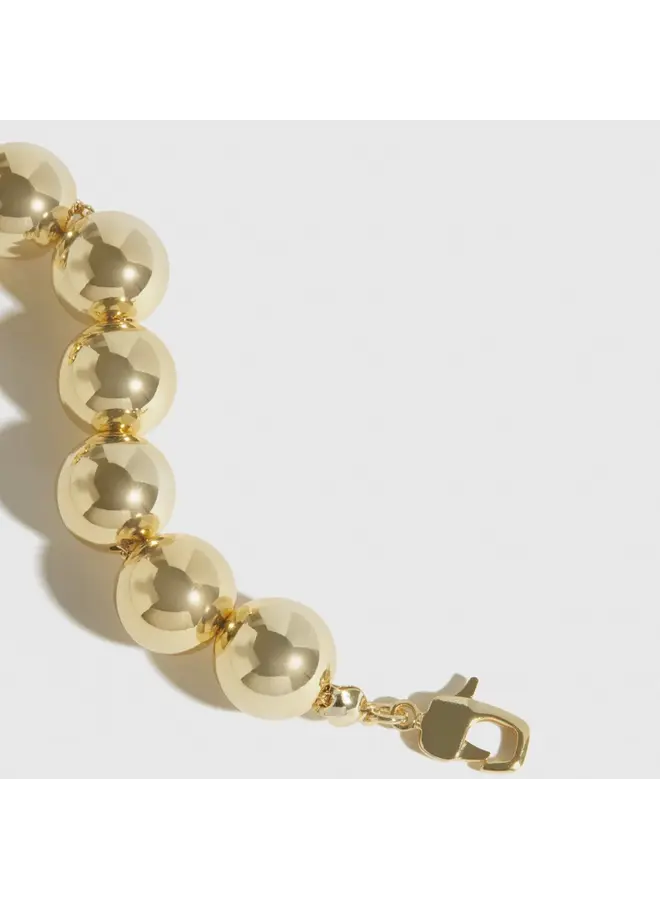 BRACELET BILLES MAXI OR