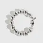 BRACELET BILLES MAXI ARGENT
