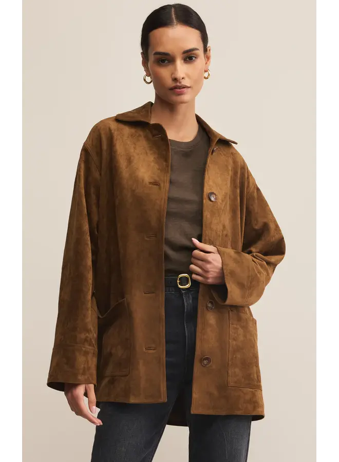 JACKET DECKER STYLE SUÈDE