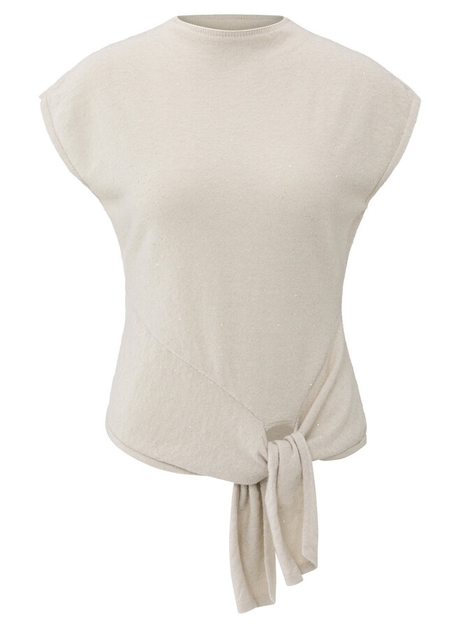 DÉBARDEUR NOEUD PAILLETÉ NUAGE