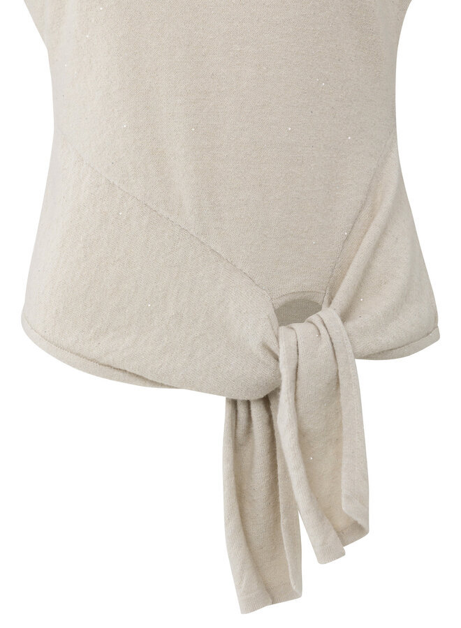 DÉBARDEUR NOEUD PAILLETÉ NUAGE