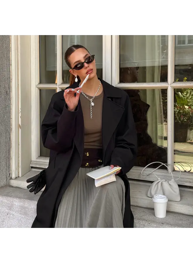 COLLIER LARIAT ARGENT