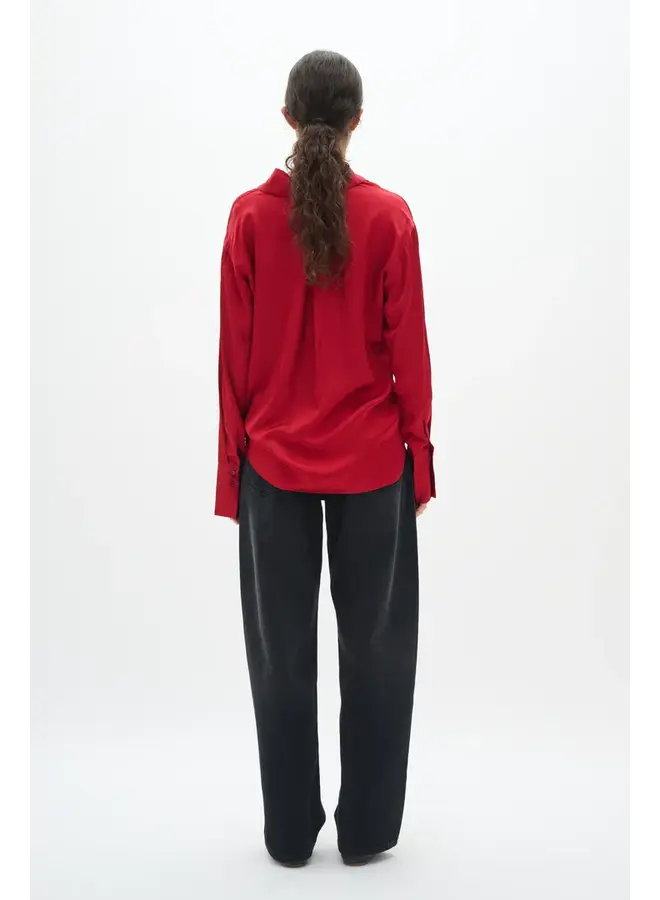 CHEMISIER PAULINE ROUGE