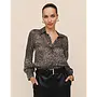 BLOUSE FLUIDE LÉOPARD