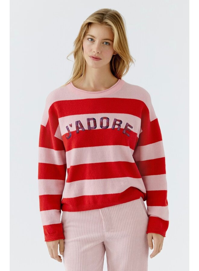PULL J'ADORE RAYÉ