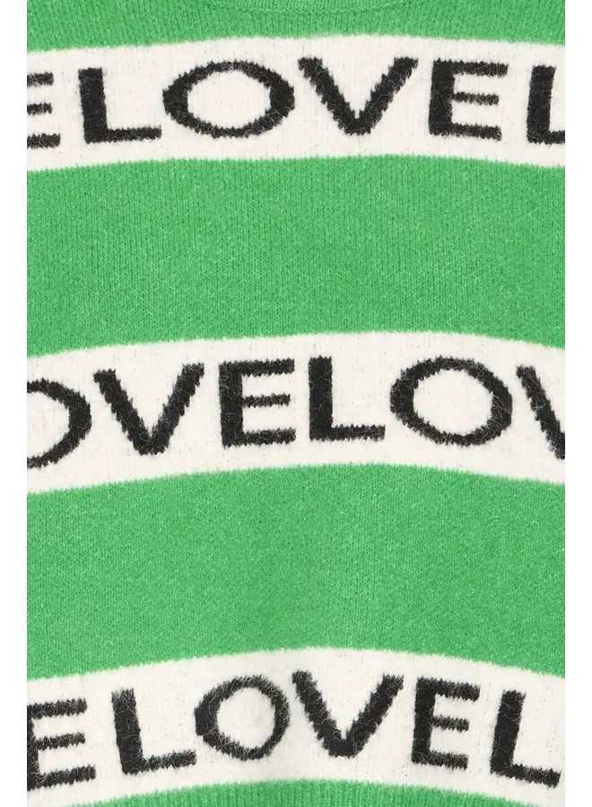 PULL VERT LOVE OMEA