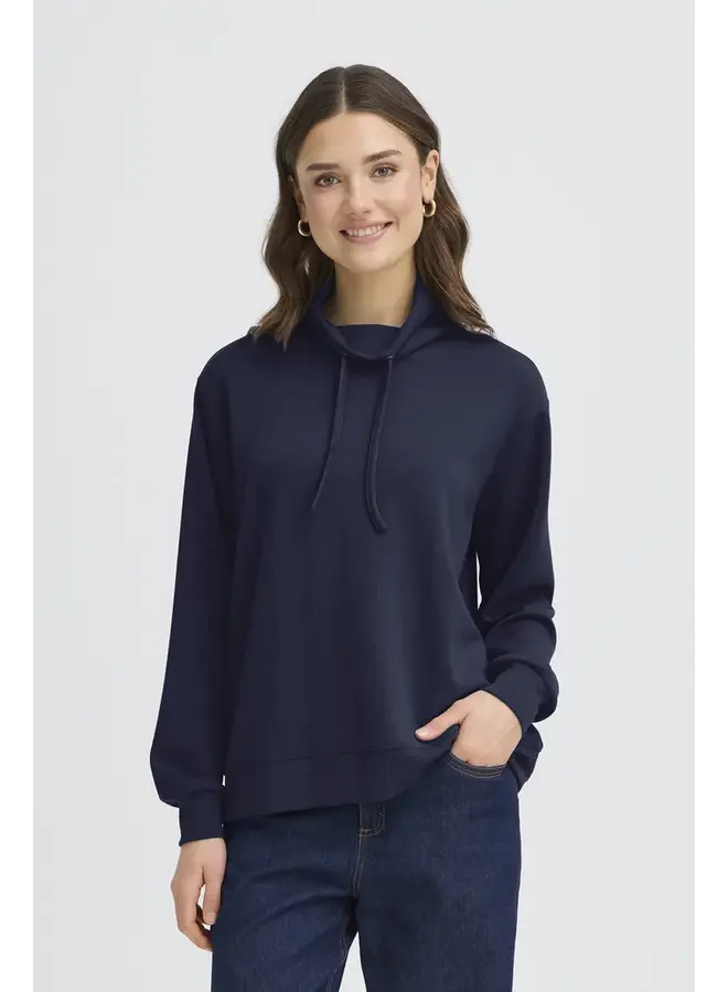 VESTE À CAPUCHON AURORA MARINE