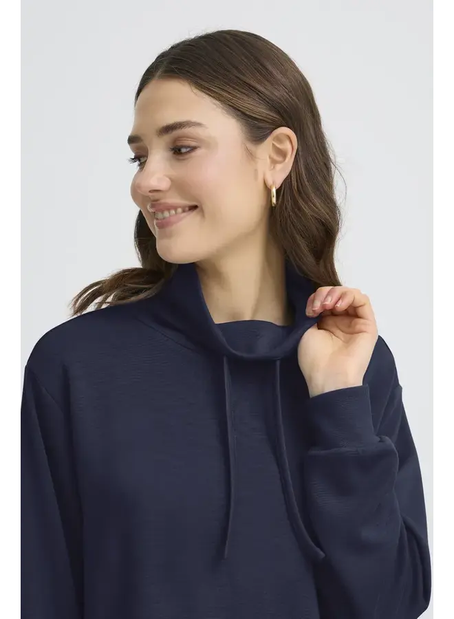 VESTE À CAPUCHON AURORA MARINE