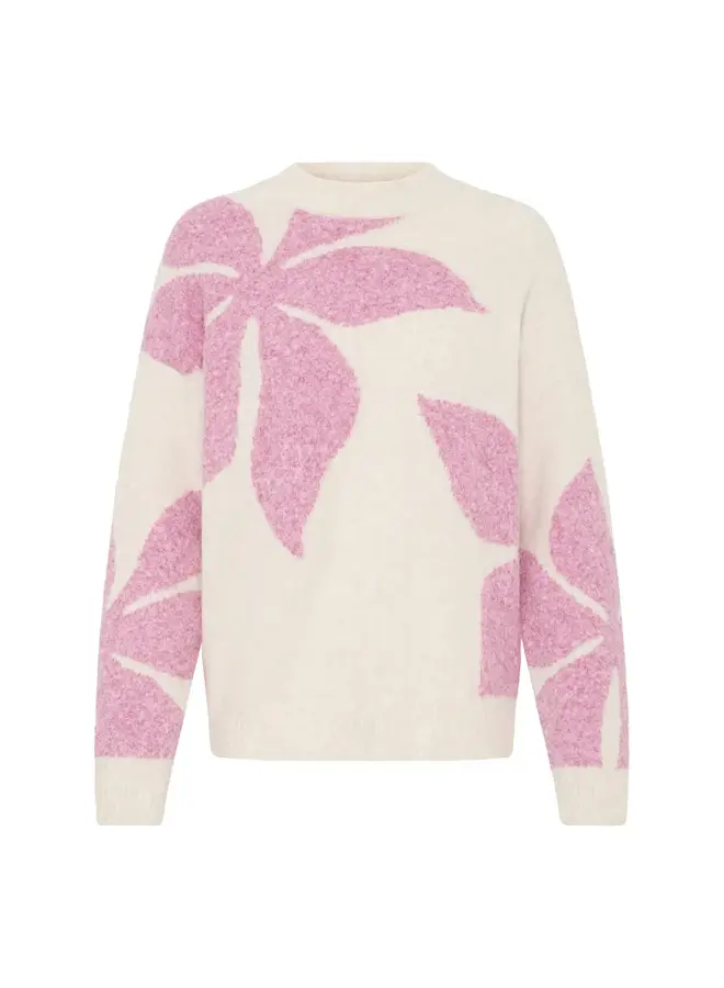 CHANDAIL OMEA FLEURS ROSES