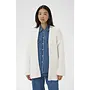 VESTE TRICOT ZORA BLANCHE
