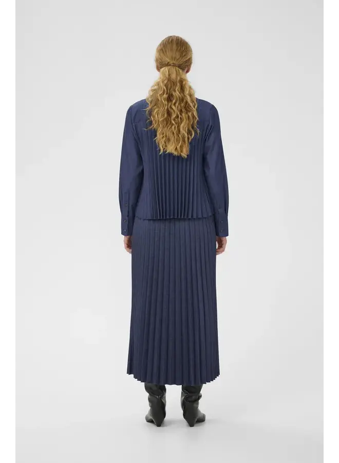 BLOUSE CHERRIE BLEU DENIM