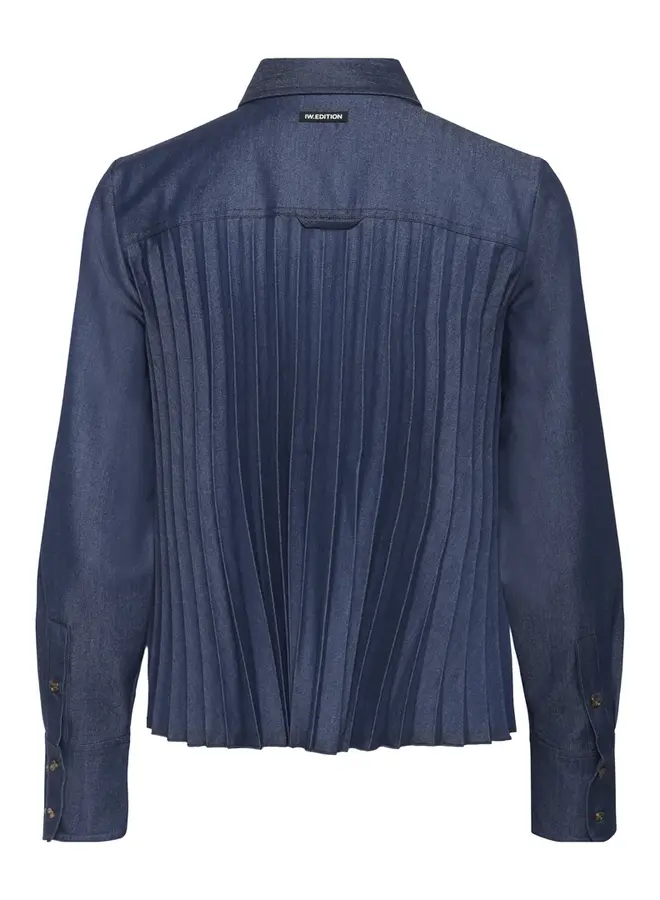 BLOUSE CHERRIE BLEU DENIM