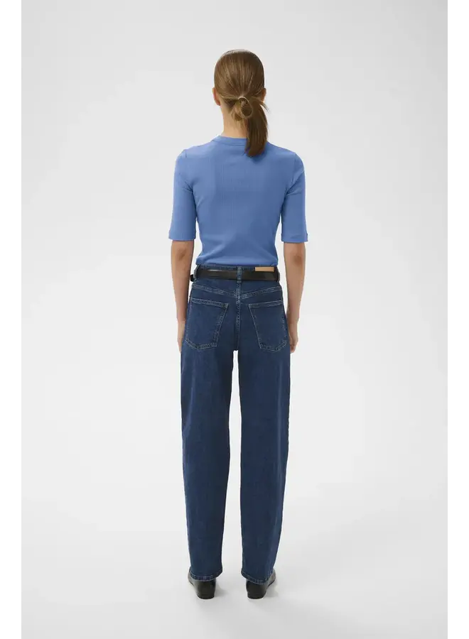 HAUT DAGNA MANCHES 3/4 BLEU