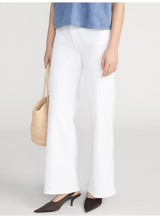 JEANS SLIM PALAZZO BLANC