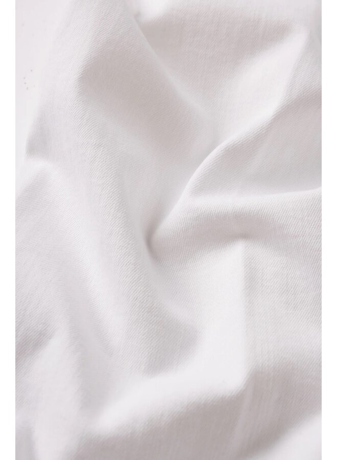 JEANS SLIM PALAZZO BLANC