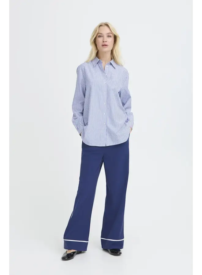 CHEMISIER HANIO BLEU