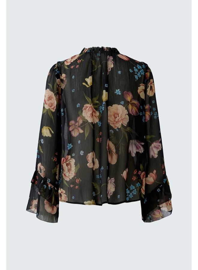BLOUSE FLEURS MUTLI