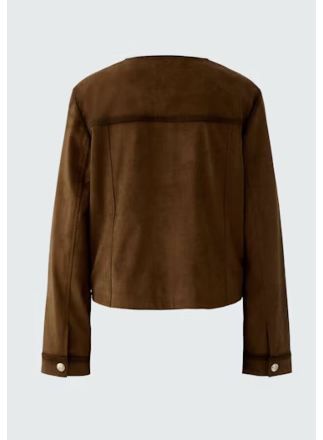JACKET SUÈDE FUDGE