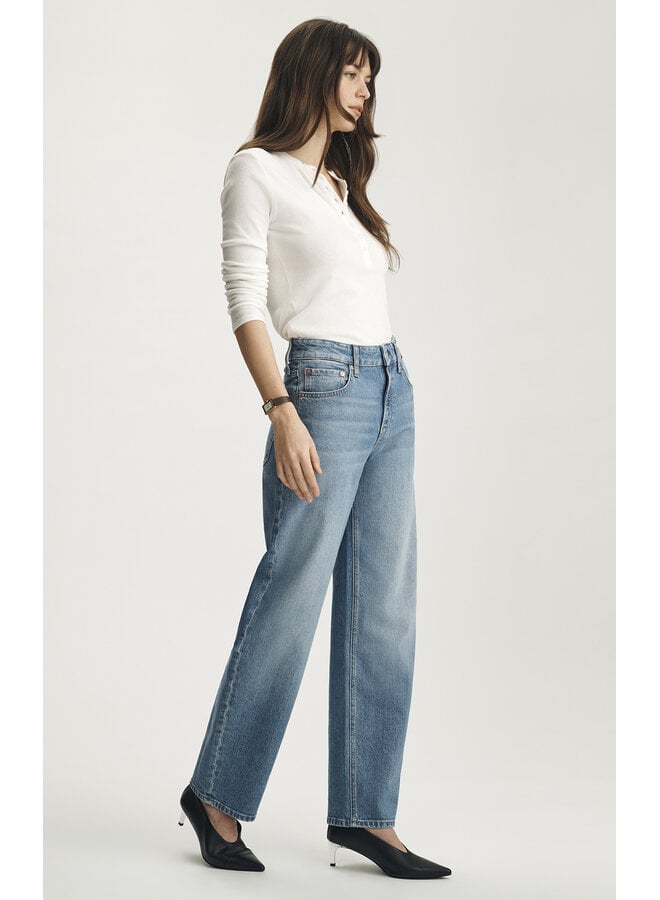 JEANS BALLON NICA BLEU