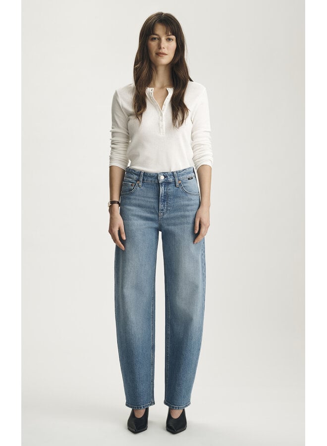 JEANS BALLON NICA BLEU