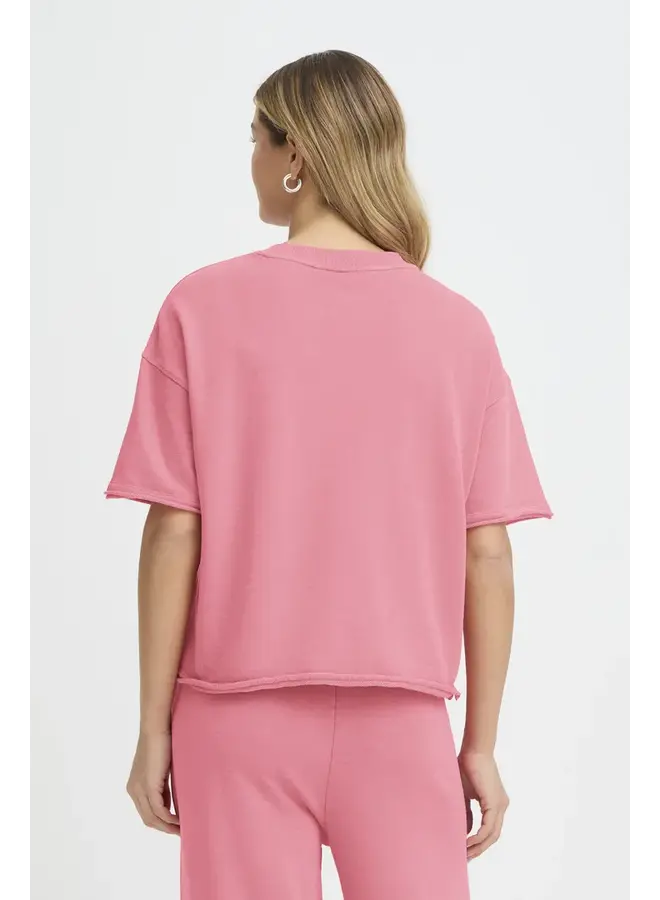 T-SHIRT SERAFINA FRAISE