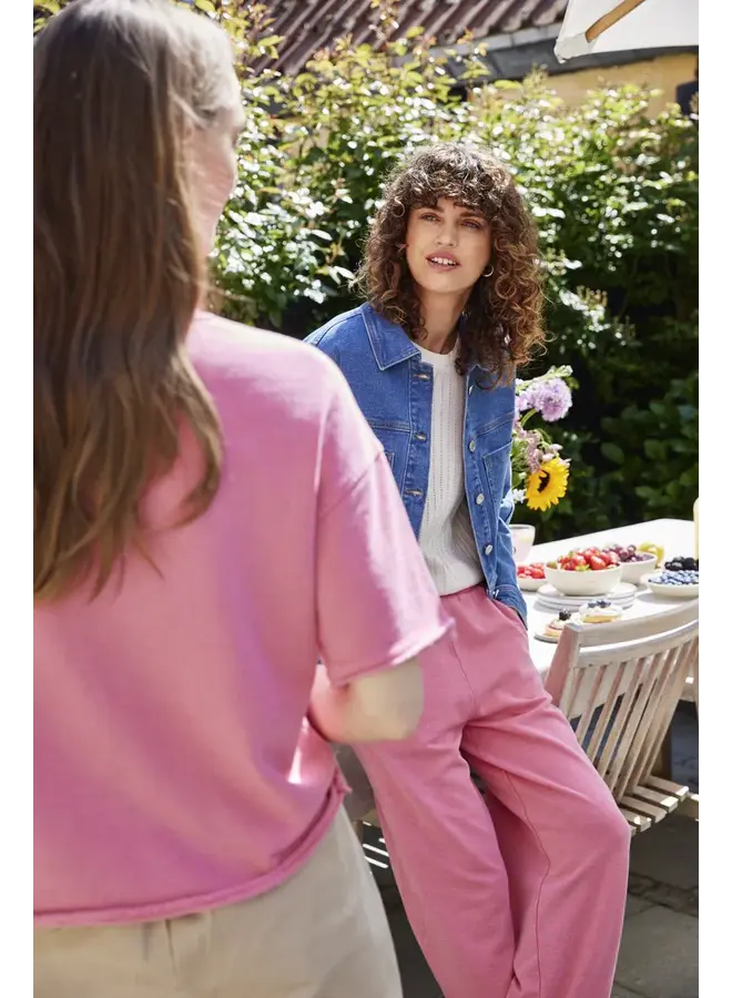 T-SHIRT SERAFINA FRAISE