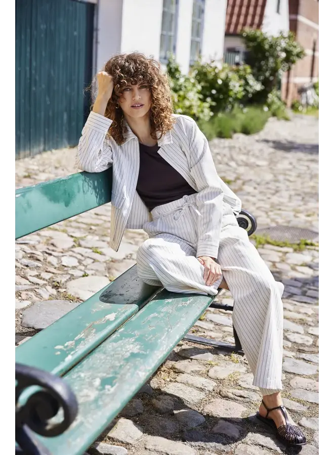 PANTALON INEZ À RAYURES