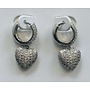 BOUCLES PENDANT COEUR