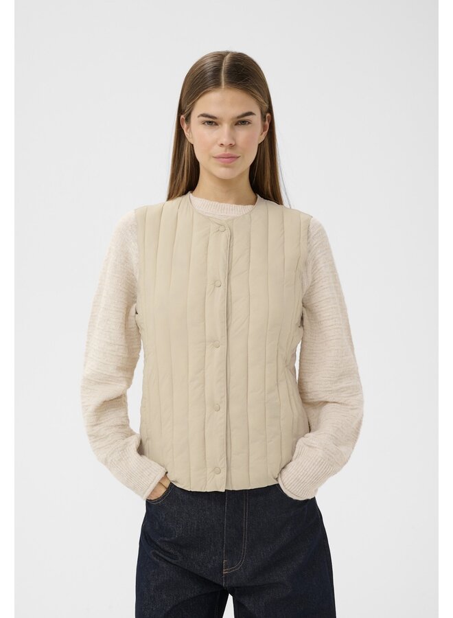 VESTE MATELASSÉE GLYN SABLE